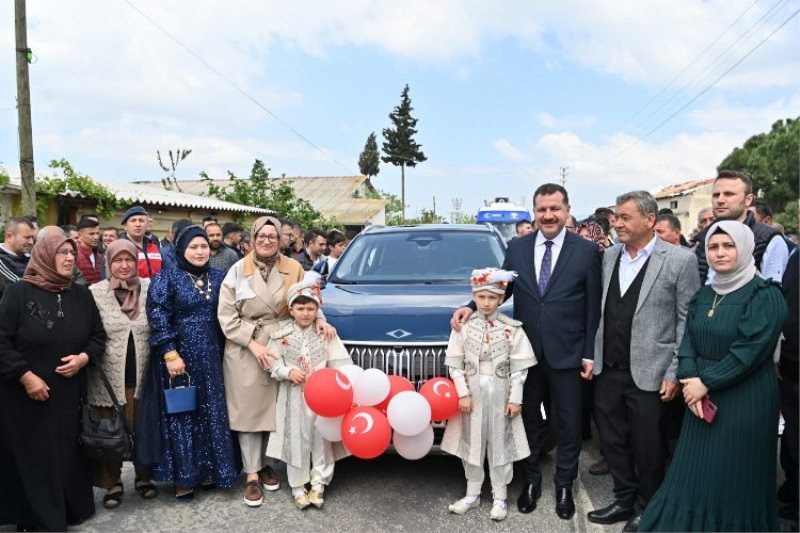 TOGG sünnet arabası oldu