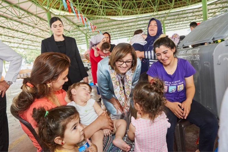 Başkan Şahin kurban kesim noktalarını gezdi