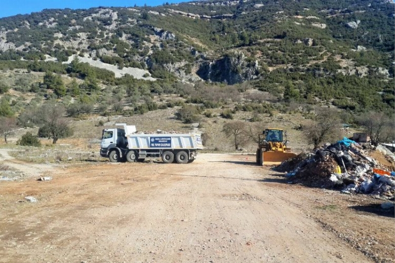 Muğla hafriyat sahaları ile çevreyi koruyor