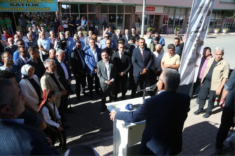 Kayseri protokolü Kitap Cafe