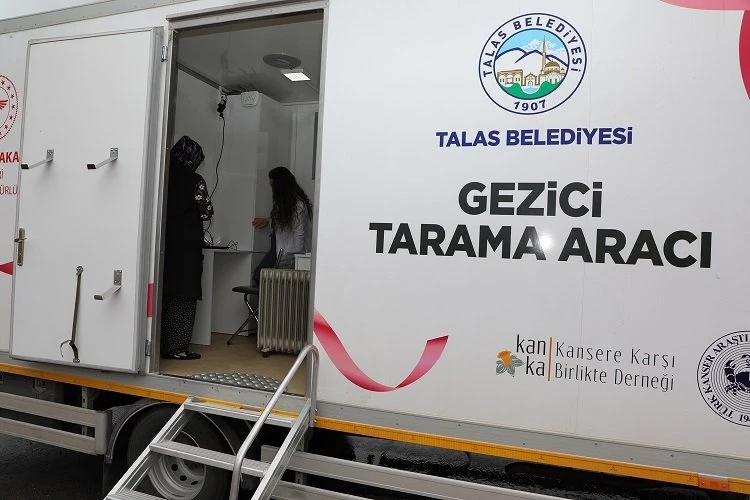 Gezici kanser aracı Kayseri Talas