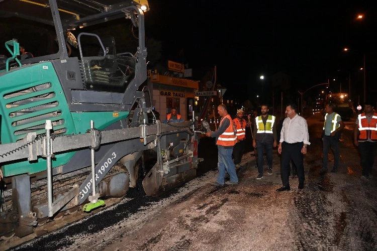 Deforme olan yollara trimer kazısı