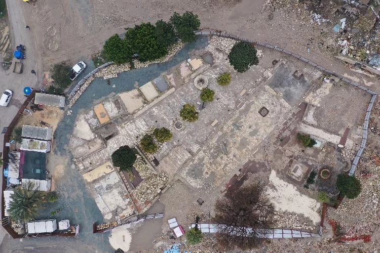 Antakya Ulu Cami’de enkaz kaldırıldı