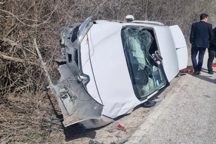 Düzce İl Sağlık Müdürü trafik kazası geçirdi