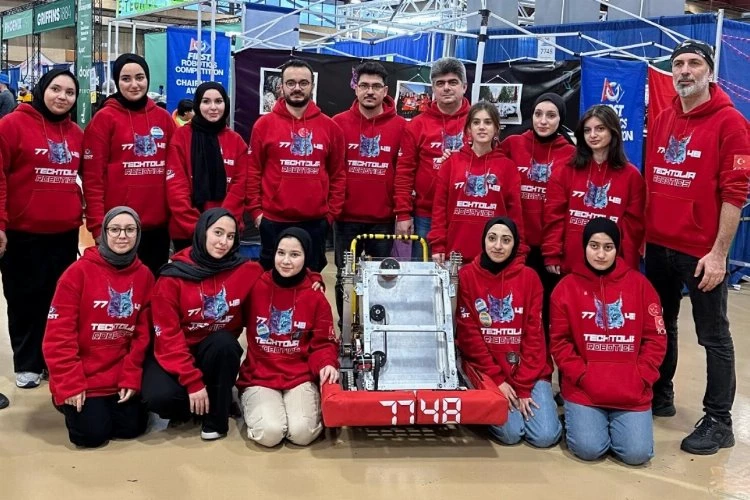 Türk robot takımına ABD ödülü