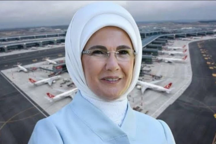 O helikopter pisti Emine Erdoğan için değil!