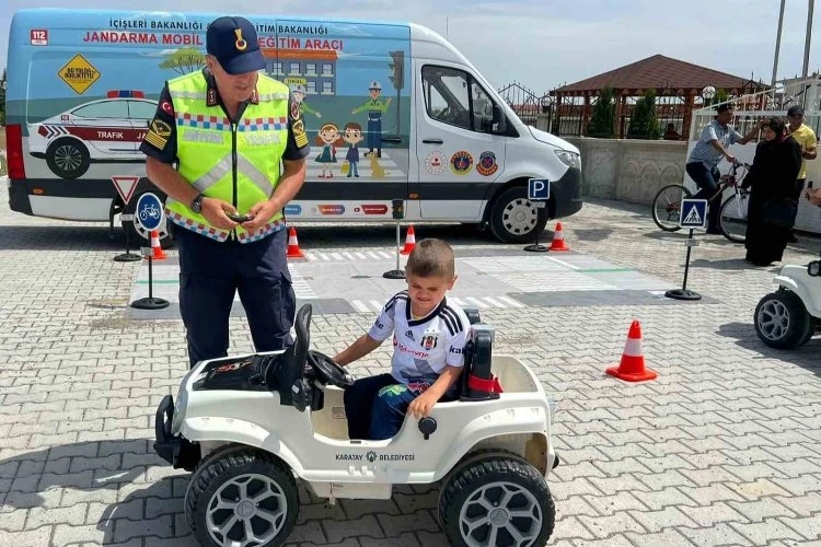 Özel öğrencilere trafik güvenliği eğitimi