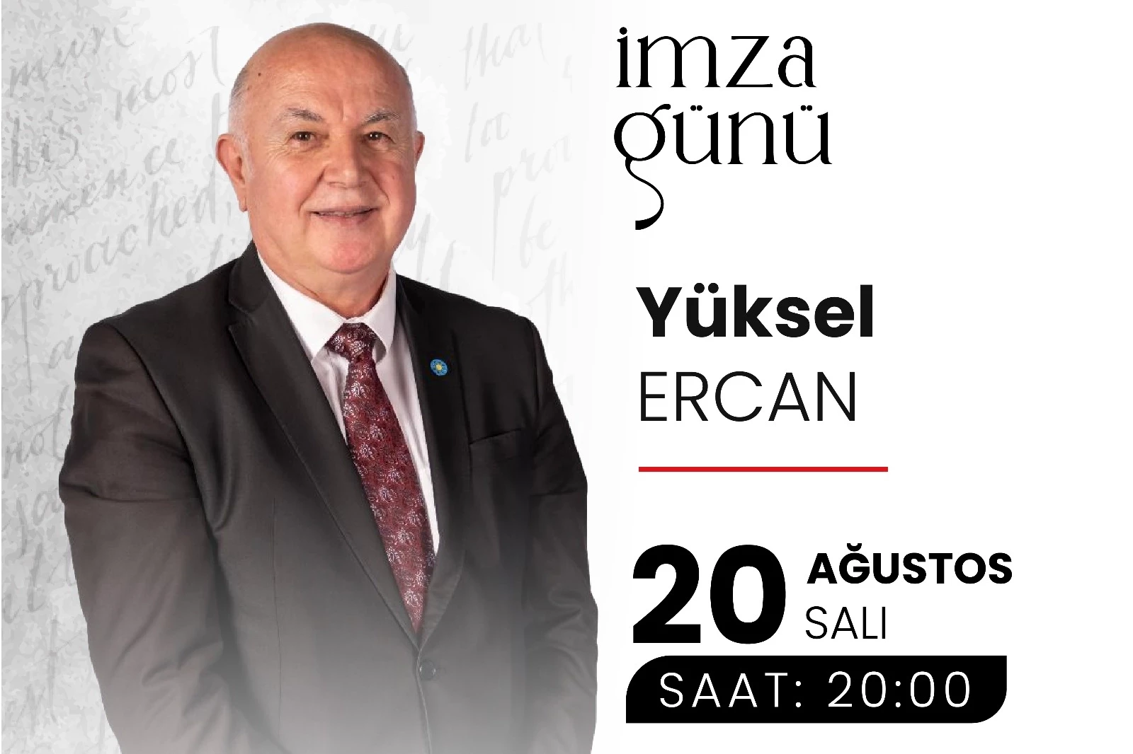 Yüksel Ercan, Edremit kitap fuarında