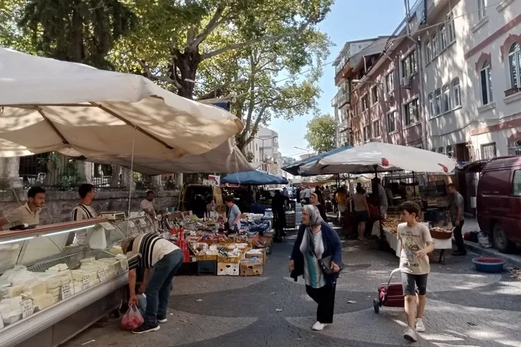 Bursa Muradiye Pazarına yoğun ilgi