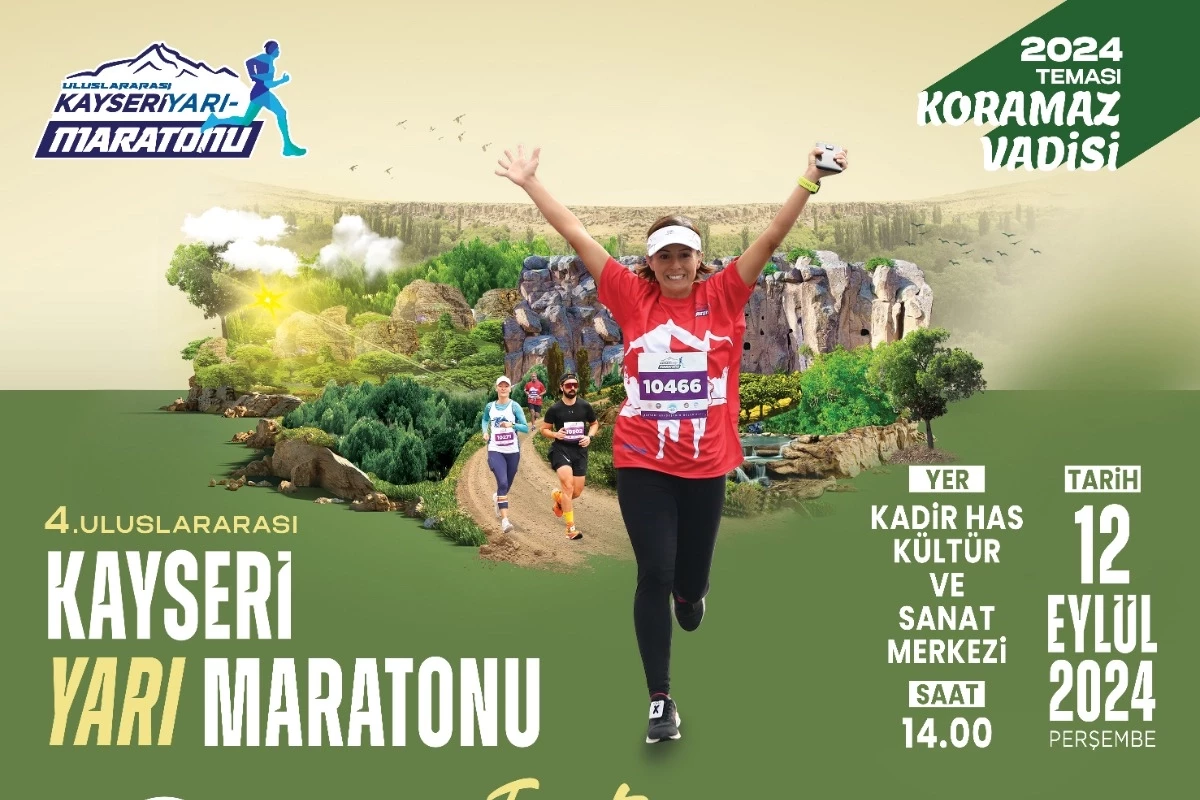 4’üncü Uluslararası Kayseri Yarı Maratonu, lansman ile tanıtılacak