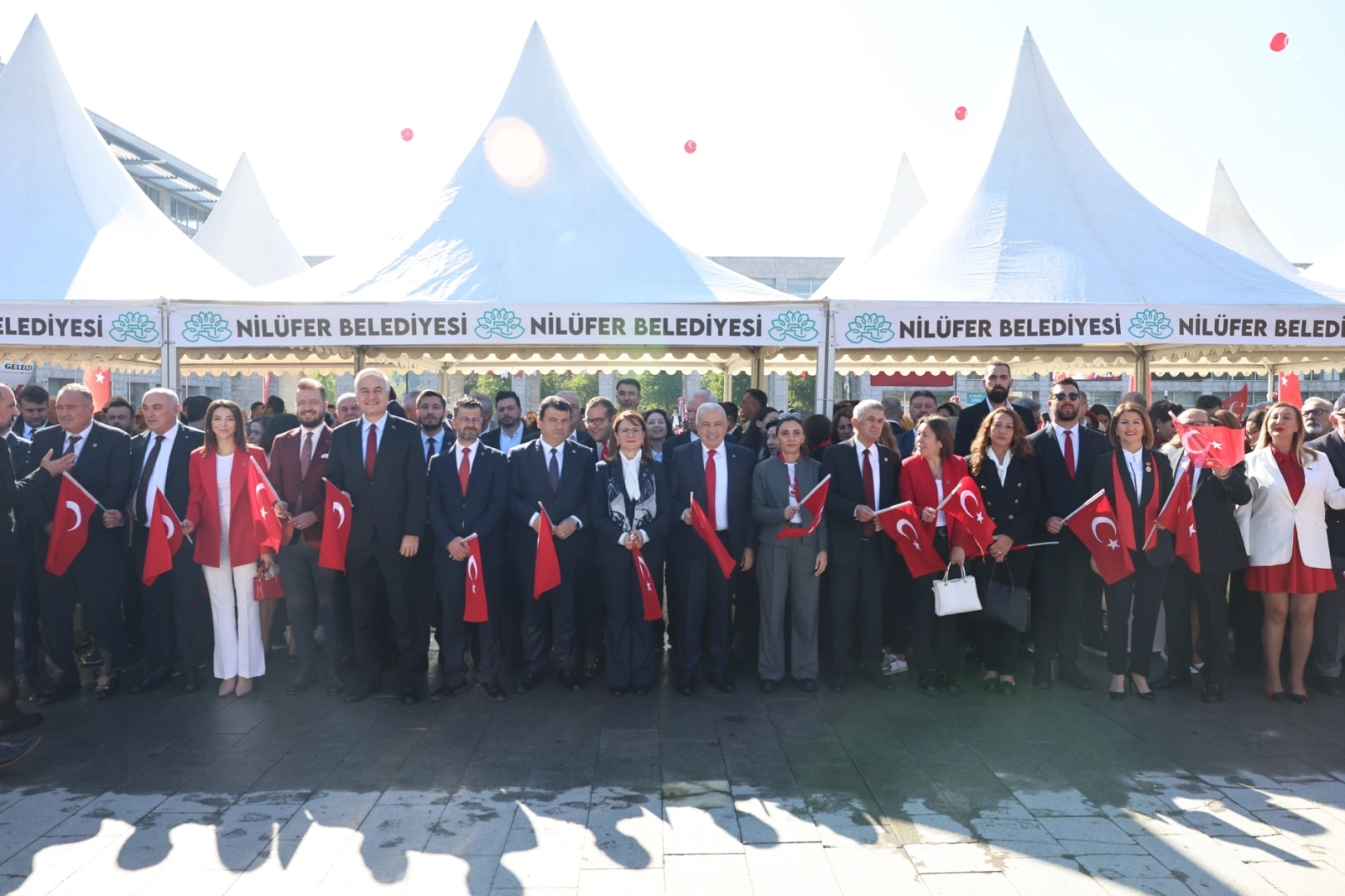 Nilüfer’de Cumhuriyet coşkusu 