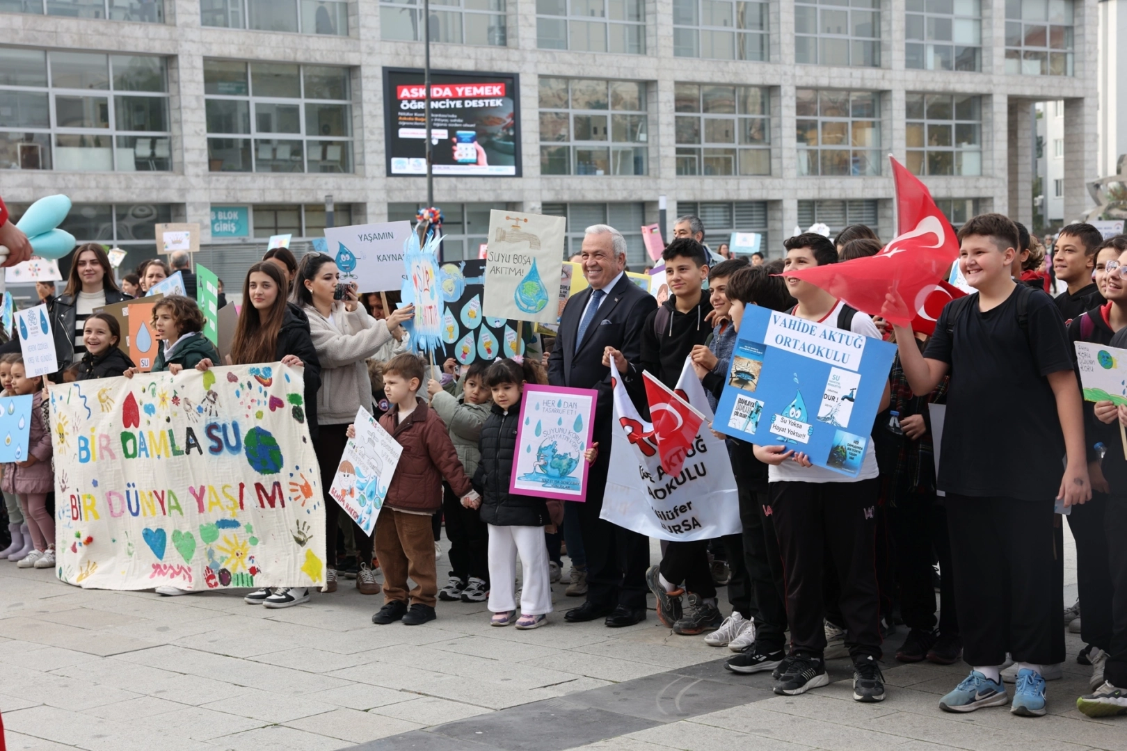 Nilüferli çocuklardan 