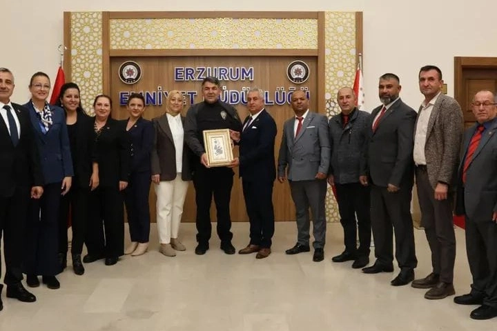 Edirneli muhtarlardan Erzurum