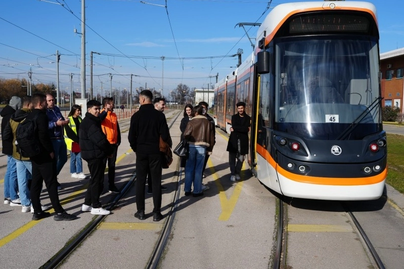 Eskişehir’de ESTÜ öğrencileri ESTRAM’da teknik eğitim aldı
