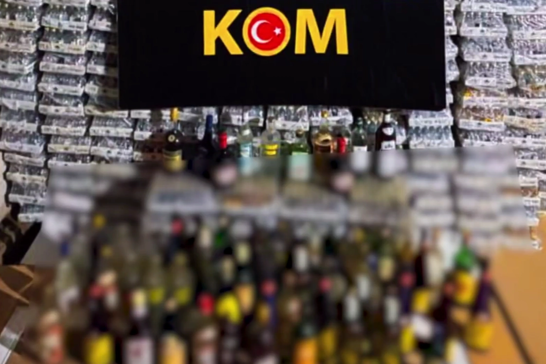 Binlerce şişe ele geçti... 81 ilde kaçak ve sahte alkole darbe!