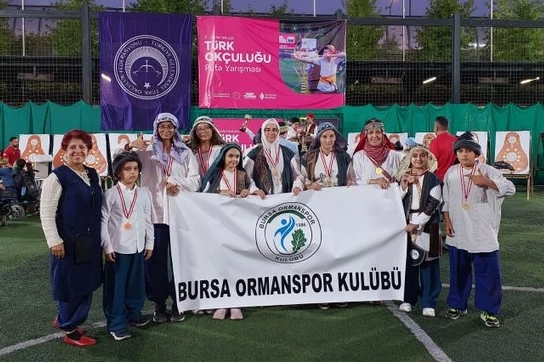 Bursa Ormanspor okçularından başarılı çıkış