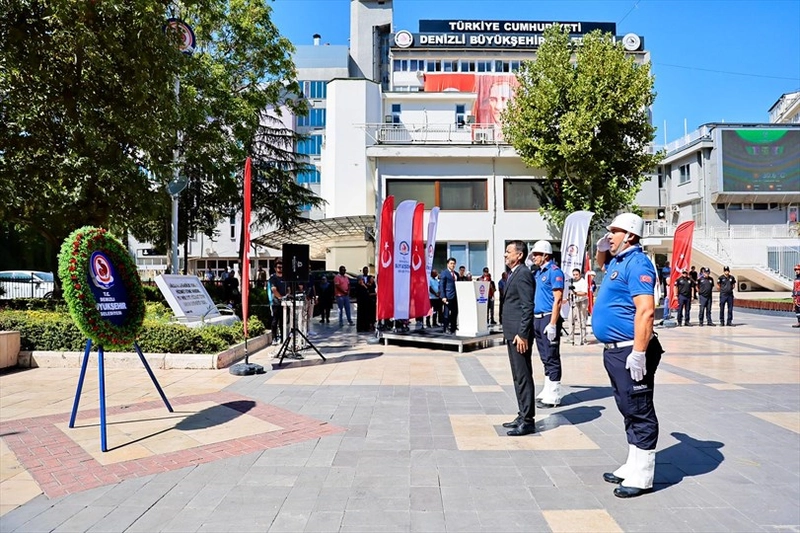 Denizli Büyükşehir’in ateş savaşçıları 311. yılı gururla kutladı